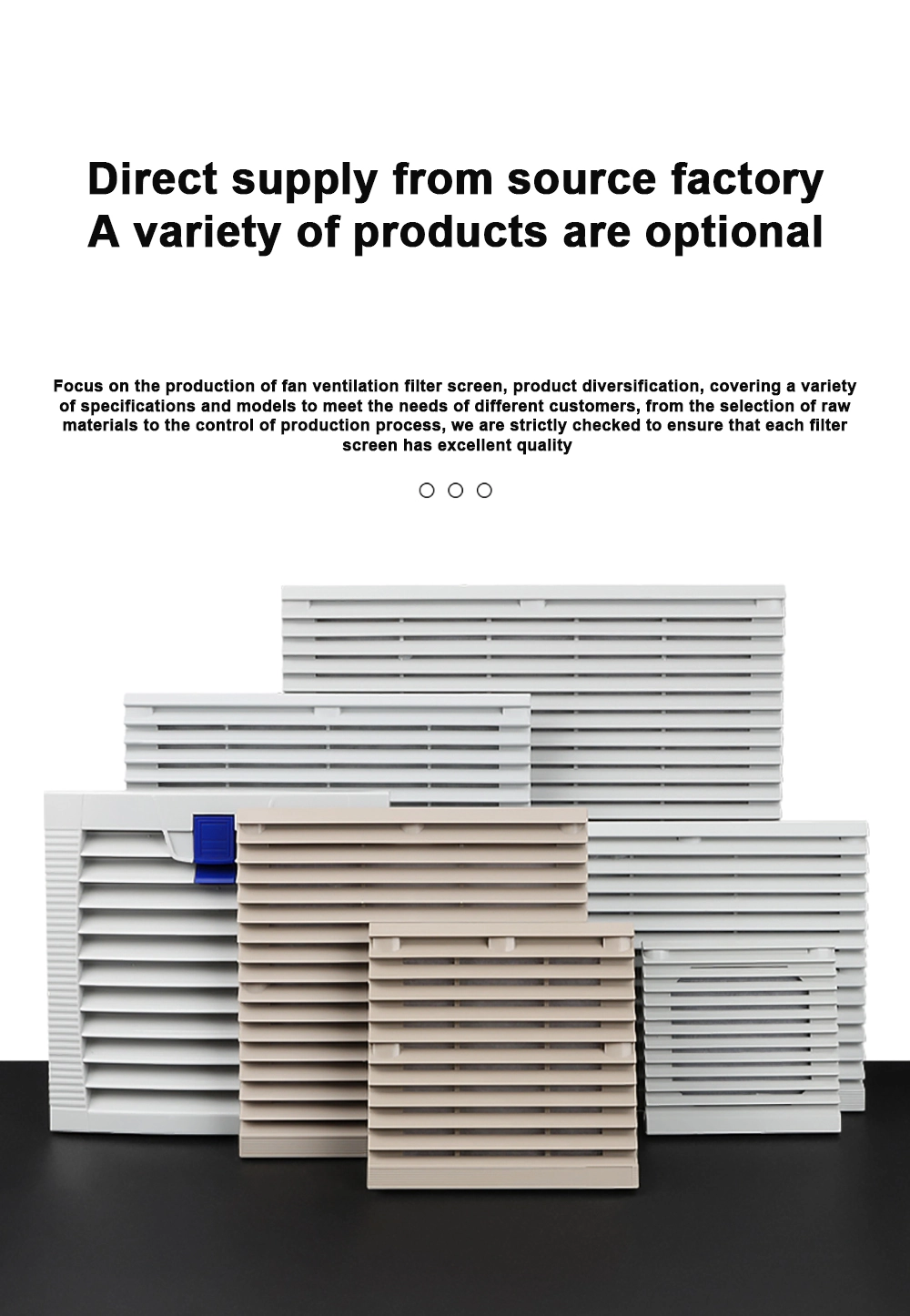 Cooling Fan Dust Cover